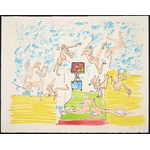 Roberto Matta FOG GOG MAGOG PLANCHE 6 Lithograph